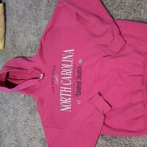 Cute state merch pink medium hoodie